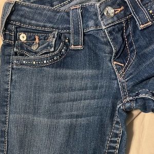 True Religion Jeans w/crystal detail sz 25